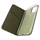 Avizar Étui pour iPhone 14 avec Clapet Porte-carte Fonction Support  doré Étui folio spécialement conçu pour votre iPhone 14