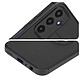 Avizar Coque Anneau pour Samsung Galaxy A25 5G Silicone Bloc Caméra Protégé Noir pas cher