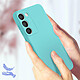 Acheter Avizar Coque pour Samsung Galaxy S23 Plus Silicone Semi-rigide Finition Douce au Toucher Fine  Turquoise