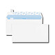 GPV Boîte de 200 enveloppes Premium blanches DL 110x220 100 g/m² bande de protection Enveloppe
