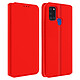 Avizar Housse Samsung Galaxy A21s Étui Folio Portefeuille Fonction Support rouge - Housse de protection intégrale spécialement conçue pour Samsung Galaxy A21s