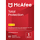 McAfee Total Protection - Licence 1 an - 1 poste - A télécharger Logiciel suite de sécurité (Multilingue, Windows, MacOS, iOS, Android)