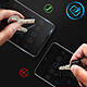 Acheter Avizar Film Samsung Galaxy S20 Ultra Verre Trempé Incurvé Transparent au Contour Noir