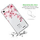 Avis Evetane Coque iPhone 7/8/ iPhone SE 2020 anti-choc souple angles renforcés transparente Motif Cerisier