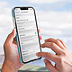 Acheter Avizar Coque Intégrale pour iPhone 13 Arrière Rigide Transparent et Avant Souple  Transparent