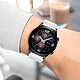Avizar Bracelet pour Honor Watch GS3 Silicone Soft Touch Blanc pas cher