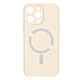 Avizar Coque pour iPhone 14 Pro Compatible Magsafe Protection Semi Rigide Soft-Touch  blanc Coque de protection compatible MagSafe spécialement conçue pour Apple iPhone 14 Pro