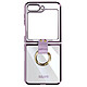 Avizar Coque anneau pour Samsung Galaxy Z Flip 5 Polycarbonate  Violet - Coque anneau collection Ring Case violet, pour votre Samsung Galaxy Z Flip 5