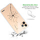 Avis Evetane Coque iPhone 11 Pro 360 intégrale transparente Motif Pissenlit Make a wish Tendance