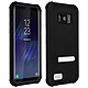 Avizar Coque Galaxy S8 Housse étanche waterproof Intégrale IP68 6m de profondeur noir Coque intégrale étanche pour spécifique au Samsung Galaxy S8