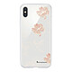 LaCoqueFrançaise Coque iPhone X/Xs silicone transparente Motif Fleurs Blanches ultra resistant Coque iPhone X/Xs silicone transparente Fleurs Blanches ultra resistant Protection housse Motif Ecriture Tendance