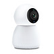 METRONIC - Caméra rotative 360° intelligente Wi-Fi intérieure La caméra rotative intelligente Wi-Fi surveille votre foyer à 360° en votre absence et vous alerte en cas d'intrusion de jour comme de nuit