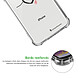 Acheter LaCoqueFrançaise Coque iPhone X/Xs anti-choc souple angles renforcés transparente Motif Coeur Noir Amour