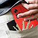 Avizar Coque pour Xiaomi Redmi Note 11 Pro Plus Silicone Semi-rigide Finition Soft-touch Fine  rouge pas cher