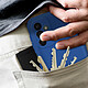 Avizar Coque pour Samsung Galaxy A23 5G Silicone Semi-rigide Finition Soft-touch Fine  bleu pas cher