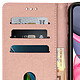 Avizar Étui iPhone 11 Housse Intégrale Porte-cartes Fonction Support rose champagne pas cher