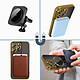 Acheter Avizar Coque MagSafe pour iPhone 14 Pro Max Silicone Protection Caméra  Contour Chromé Or