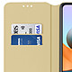 Avizar Housse Xiaomi Redmi Note 10 Pro Porte-cartes Fonction Support Vidéo or pas cher