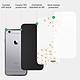 Acheter Evetane Coque iPhone 6/6s Coque Soft Touch Glossy Marguerite Design