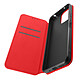 Avizar Étui pour Xiaomi Redmi 12 Porte-carte Support Vidéo Clapet Magnétique  Rouge - Étui folio rouge spécifiquement conçu pour votre Xiaomi Redmi 12