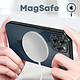 Avis Avizar Coque MagSafe pour iPhone 12 Pro Silicone Protection Caméra  Contour Chromé Noir