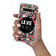 Evetane Coque Samsung Galaxy S10 anti-choc souple angles renforcés transparente Motif La Vie en Rose pas cher