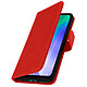 Avizar Étui pour Huawei Y6p Clapet Portefeuille Support Vidéo  Rouge Étui violet de la série Chesterfield spécialement conçu pour Huawei Y6p