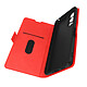 Avizar Étui OnePlus Nord 2 Porte-cartes Support vidéo Double Languette rouge Étui spécialement conçu pour votre OnePlus Nord 2