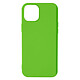 Avizar Coque iPhone 13 Silicone Semi-rigide Finition Soft-touch vert - Coque de protection spécialement conçue pour iPhone 13.