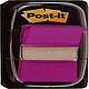 POST-IT Index étroit 25,4 x 43,2 mm Carte de 50 Violet Index