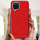 Acheter Avizar Coque pour Samsung Galaxy A12 Paillette Amovible Silicone Semi-rigide rouge