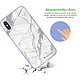 Avis LaCoqueFrançaise Coque iPhone X/Xs Silicone Liquide Douce lilas Marbre gris