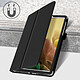 Avizar Étui Samsung Galaxy Tab A7 Lite avec Porte-stylet Clapet Fonction Support noir pas cher