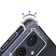 Avis Avizar Coque pour Motorola Moto G54 Antichoc Souple  Transparent