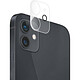BigBen Connected Protection de caméra pour iPhone 12 Plat en Verre trempé Anti-rayures Transparent Anti-traces de doigts