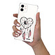 Evetane Coque iPhone 12 mini anti-choc souple angles renforcés transparente Motif Attrape coeur pas cher