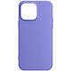Avizar Coque pour iPhone 15 Pro Max Silicone Premium Semi rigide Finition Mate Douce  Violet - Coque série Fast Premium, conçue avec un mélange de polycarbonate et de silicone, pour votre Apple iPhone 15 Pro Max