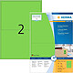 HERMA Etiquettes universelles SPECIAL, 199,6 x 143,5 mm, Vert Etiquette spécifique