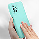 Acheter Avizar Coque pour Redmi 10 et 10 2022 Semi-rigide Finition Soft-touch Fine turquoise