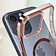 Acheter Avizar Coque MagSafe pour iPhone 15 Pro Silicone Protection Caméra  Contour Chromé Rose