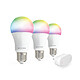 Caliber HBT-E27-STARTPACK RGB et Blanc HBT-E27-STARTPACK Ampoule intelligente - Starter pack - E27- couleurs RGB et blanc