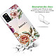 Avis LaCoqueFrançaise Coque Samsung Galaxy A41 360 intégrale transparente Motif Amour en fleurs Tendance