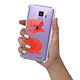 Evetane Coque Samsung Galaxy S9 anti-choc souple angles renforcés transparente Motif Coquelicot pas cher