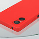 Avis Avizar Coque pour Sony Xperia 5 V Silicone Semi-rigide Finition Soft-touch avec Dragonne  Rouge
