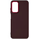 Avizar Coque pour Samsung Galaxy A25 5G Rigide Contour Caméra Métallisé Bordeaux Coque rigide Aubergine résistante aux chocs et rayures pour garder votre Samsung Galaxy A25 5G à l'abri des dommages