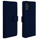 Avizar Étui Samsung Galaxy A71 Housse Intégrale Porte-cartes Fonction Support bleu nuit - Housse portefeuille spécialement conçue pour le Samsung Galaxy A71