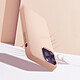 Avis Moxie Coque pour iPhone 14 Pro Max Hybride Semi-rigide Fine Légère Intérieur Doux  rose des sables