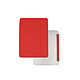 MW Folio Slim compatible iPad Pro 11 (2022/21 - 4th/3rd gen) Rouge Etui folio pour iPad Pro 11