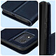 Acheter Avizar Étui pour Motorola Moto E13 Portefeuille et Support vidéo Dragonne à mousqueton  bleu nuit
