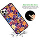 Avis LaCoqueFrançaise Coque iPhone 12/12 Pro Silicone Liquide Douce Fleurs violettes et oranges